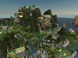 "Artopolis", Small Island umgesetzt von Raul Crimson, 2005