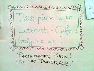 2012-05-12 This place is no Internet-Cafe!