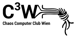 Temporäres Logo des CCC Wien