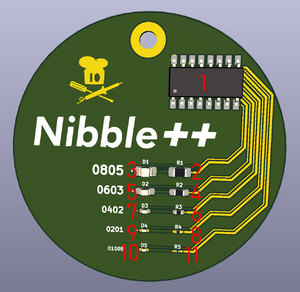Nibble++ Frontside Solder Order